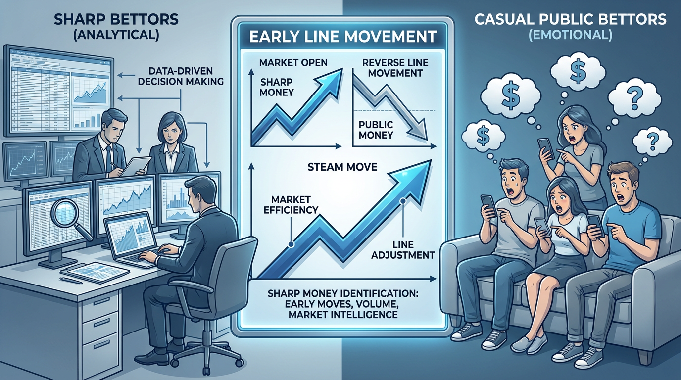 Identifying Sharp Money In Sports Betting Markets