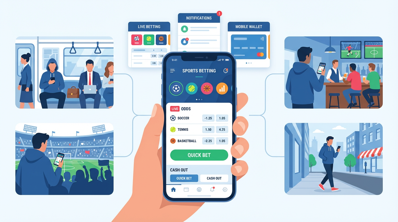 Leveraging Mobile Apps For On-The-Go Sports Betting