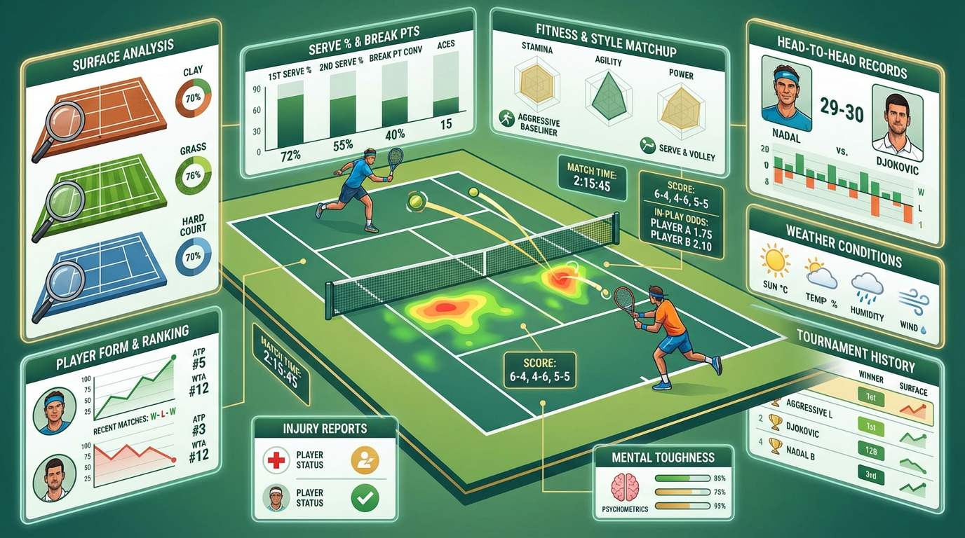 Tennis Betting: Key Factors To Consider Before Placing A Bet