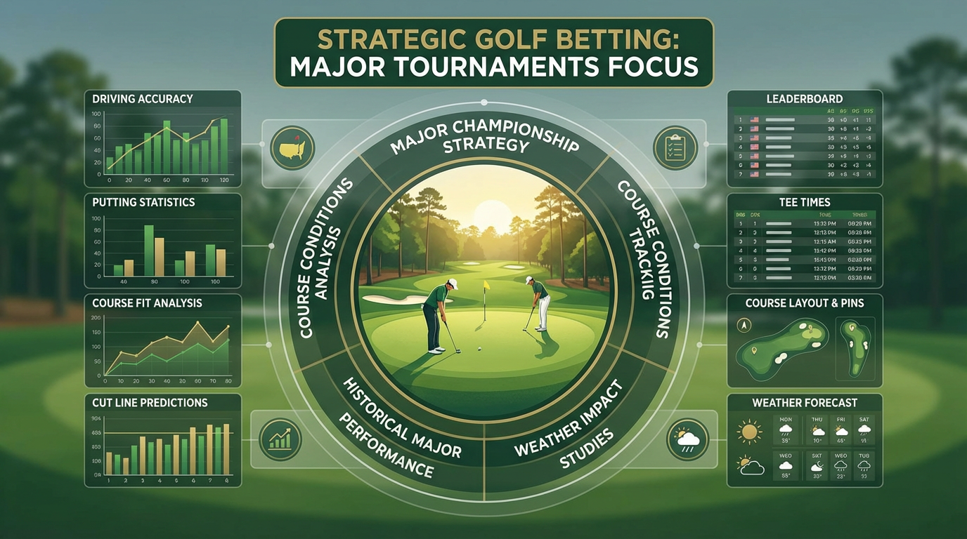 Betting on Golf: Strategies for Success in Major Tournaments